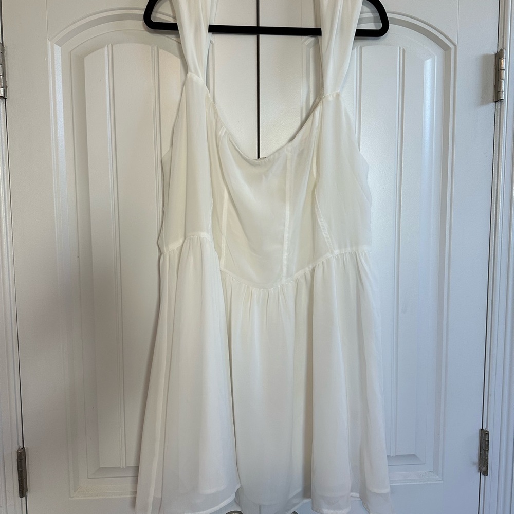 Princess Polly White Mini Dress